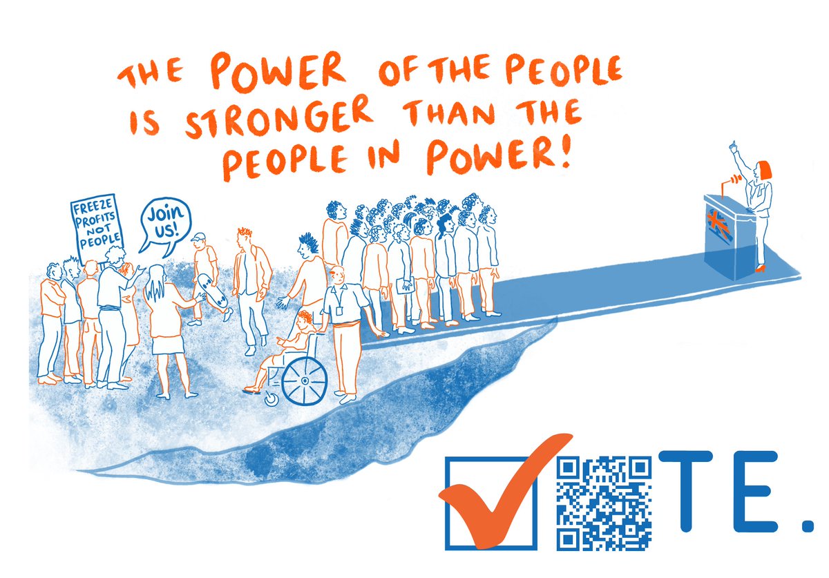 You only have until 11.59pm tonight to register to VOTE in time for the May 2nd elections. Don't miss out: gov.uk/register-to-vo… Use your power. Make your voice heard. Next stop after May 2nd is #GeneralElectionN0W 👉👉ORGANISE! voteforfuture.org/movement #MovementVote