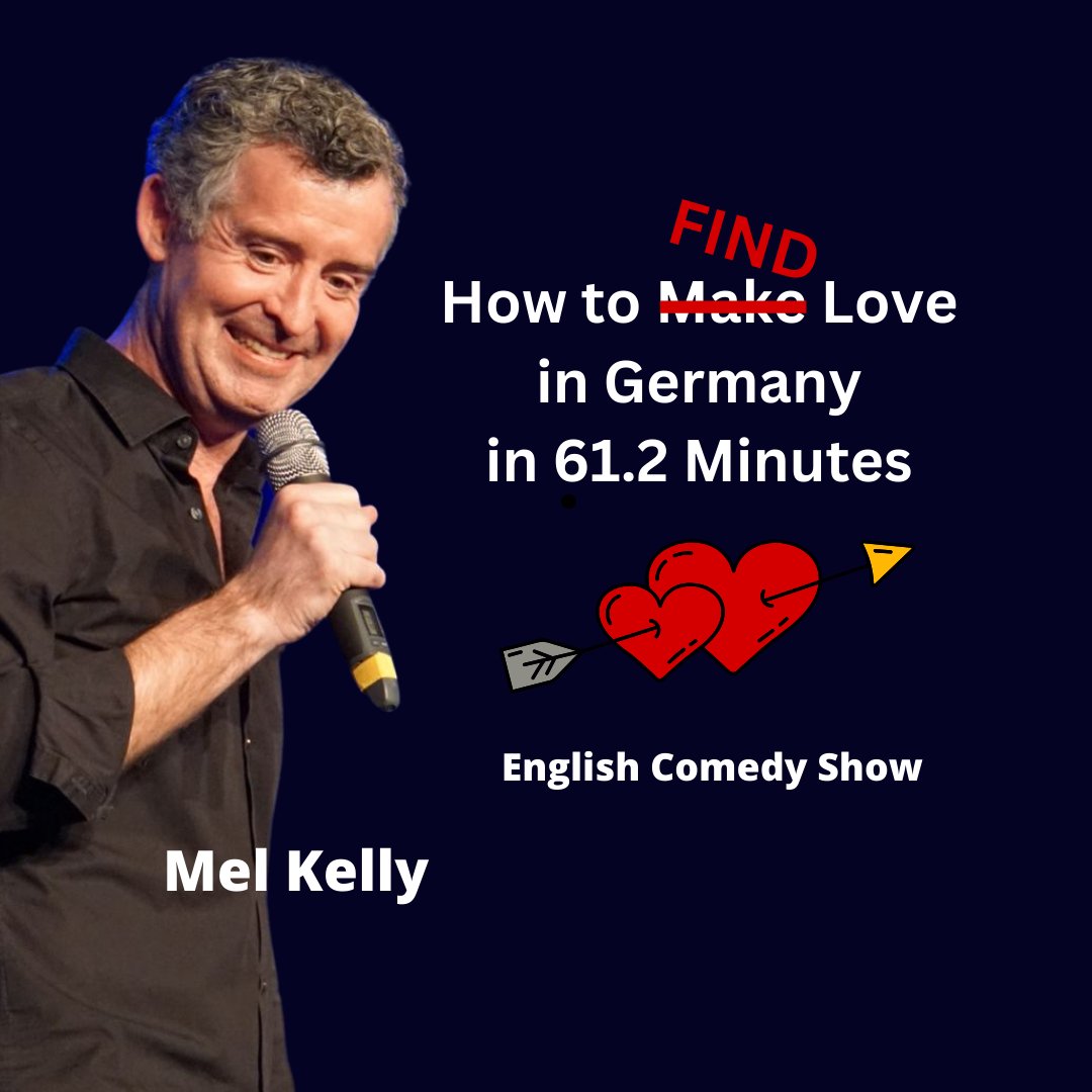 How to Find Love in Germany in 61.2 Minutes
Save the date for April 20 and make your way to Munich's lively Shamrock Pub for an hour of comedy, revelations, and maybe a sprinkle of romance, from 6 pm to 7 pm.
 
#Comedy #Standup #munich #Mü comedy-club-munich.com/April24