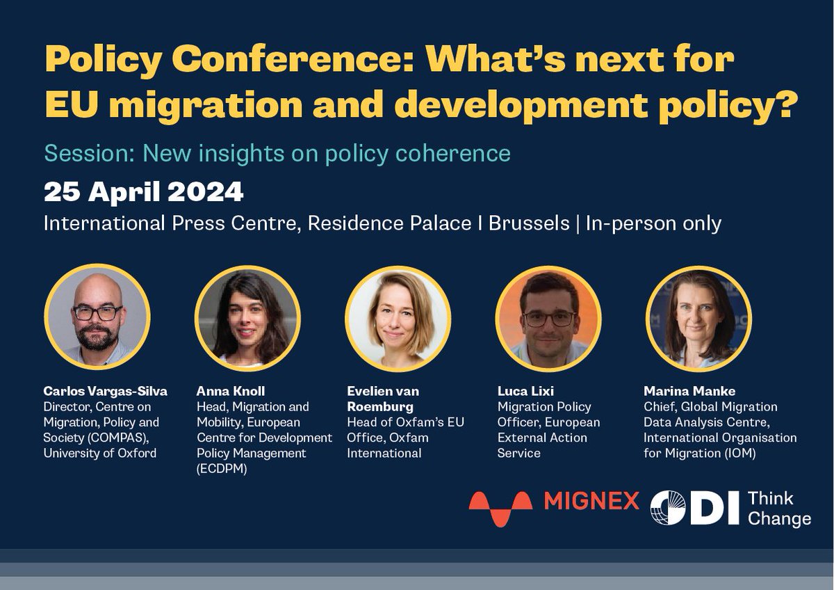 How do #EU migration management and development processes relate to each other? Does a heavy focus on the containment of migration impede development, and what lessons does this offer for future policy ambitions and design?
