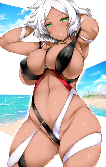 水着セセリア  

灬'ิω'ิ灬 ⎞👙 ヘンナミズギデモダイジョウブセセリア
#水星の魔女 