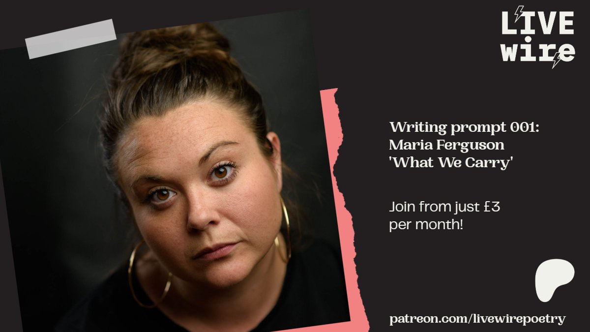 The first of our exclusive Patreon writing prompts comes from poet and multi-award-winning theatre-maker @kerdonk ✍️ We're keen to see where these prompts take you...and remember, we've reopened our Insta submissions! patreon.com/posts/writing-…