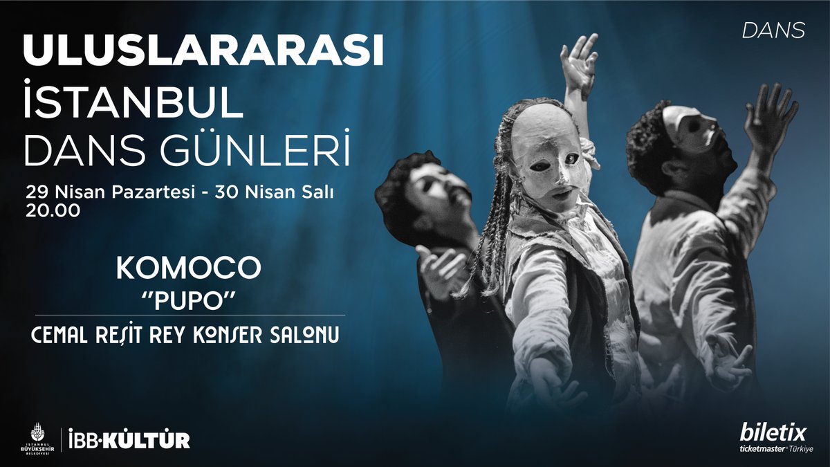 Uluslararası İstanbul Dans Günleri ile 22 Nisan – 2 Mayıs tarihleri arasında dansın coşkusu tüm şehri saracak! Gösterinin biletlerini Biletix uygulaması üzerinden temin edebilir, festivalin ayrıntılarına kultursanat.istanbul adresli web sitemizden ulaşabilirsiniz. #ibb…