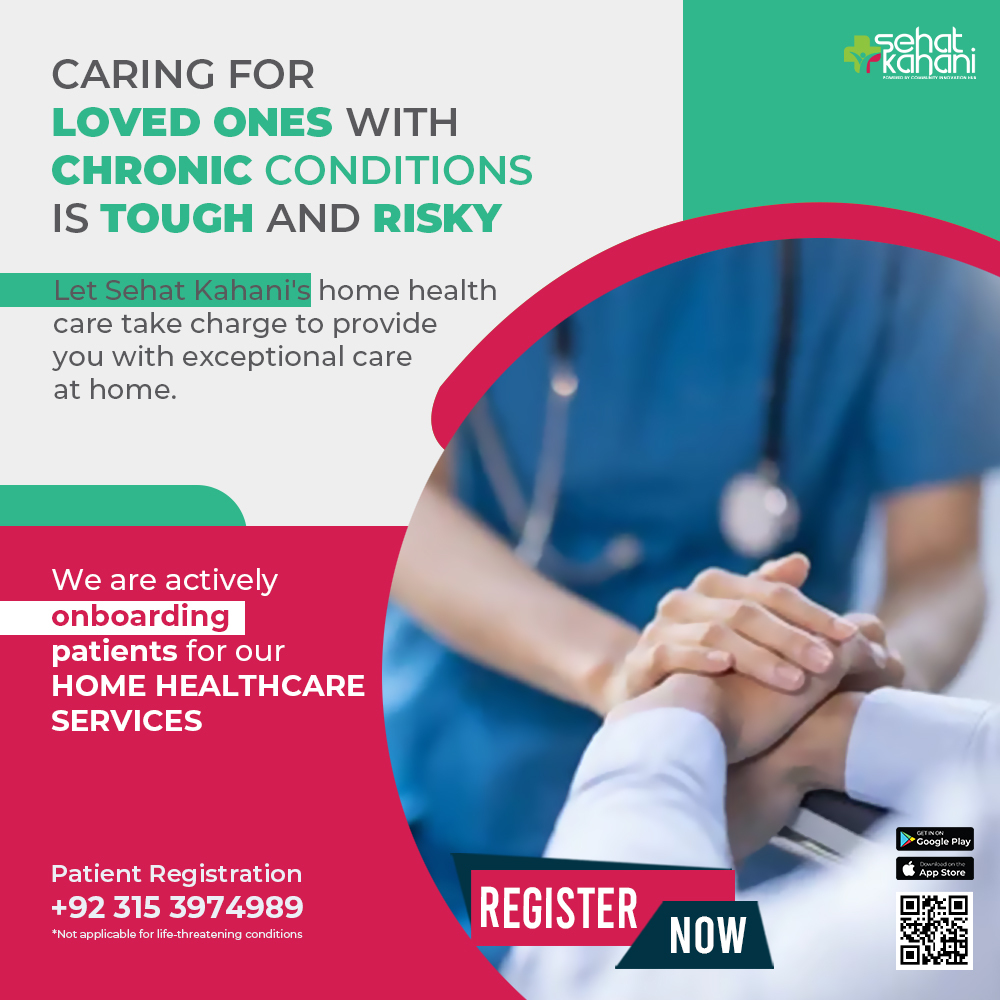 Sehat Kahani has just launched its home healthcare services and is waiting for you to register in! 🏠✨ Fill out the form and experience peace of mind like never before. 💖 Form link: bit.ly/4cdj9YA #SehatKahani #HealthRevolution #DigitalHealthcare #Healthcareforall
