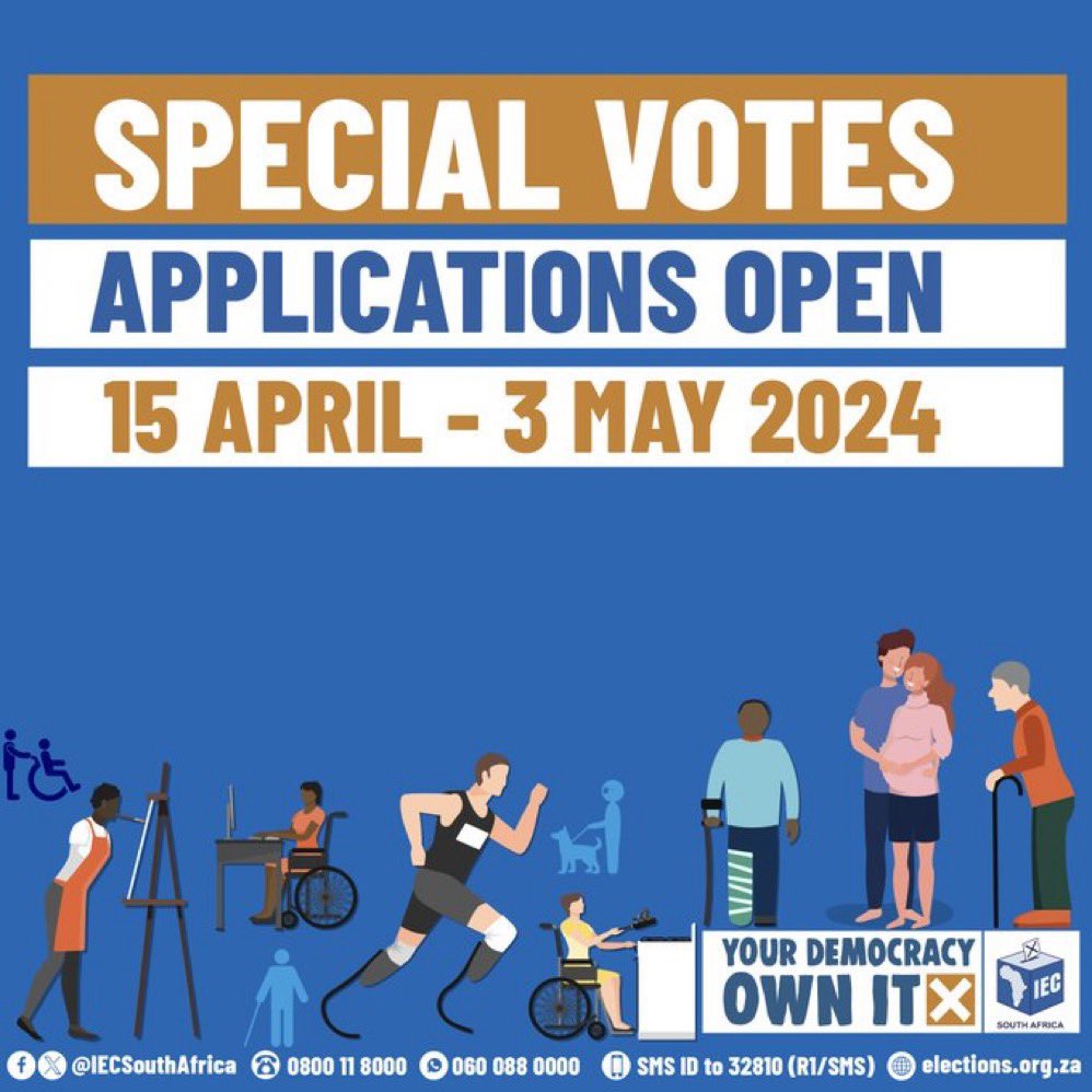 Make your voice heard! Register for the special vote today and shape the future. #YourVoteIsYourVoice #2024Elections #YourPowerIsInYourVote #RegisterToVote #ShapeTheFuture #ServantOfThePeople