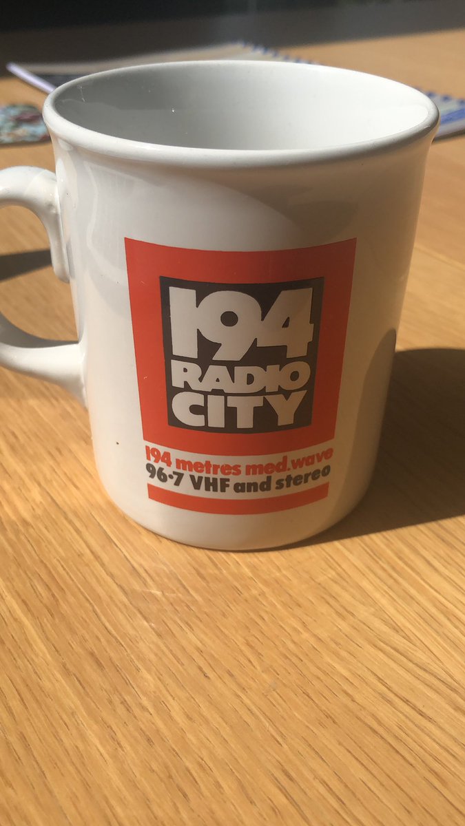 It’s time to say goodbye to some big radio brands today as they transition to @hitsradiouk. It’s goodbye to @RadioCity967 who have been broadcasting to Liverpool for nearly 50 years #showusyourmugs (mug credit @NicholasGarnett)
