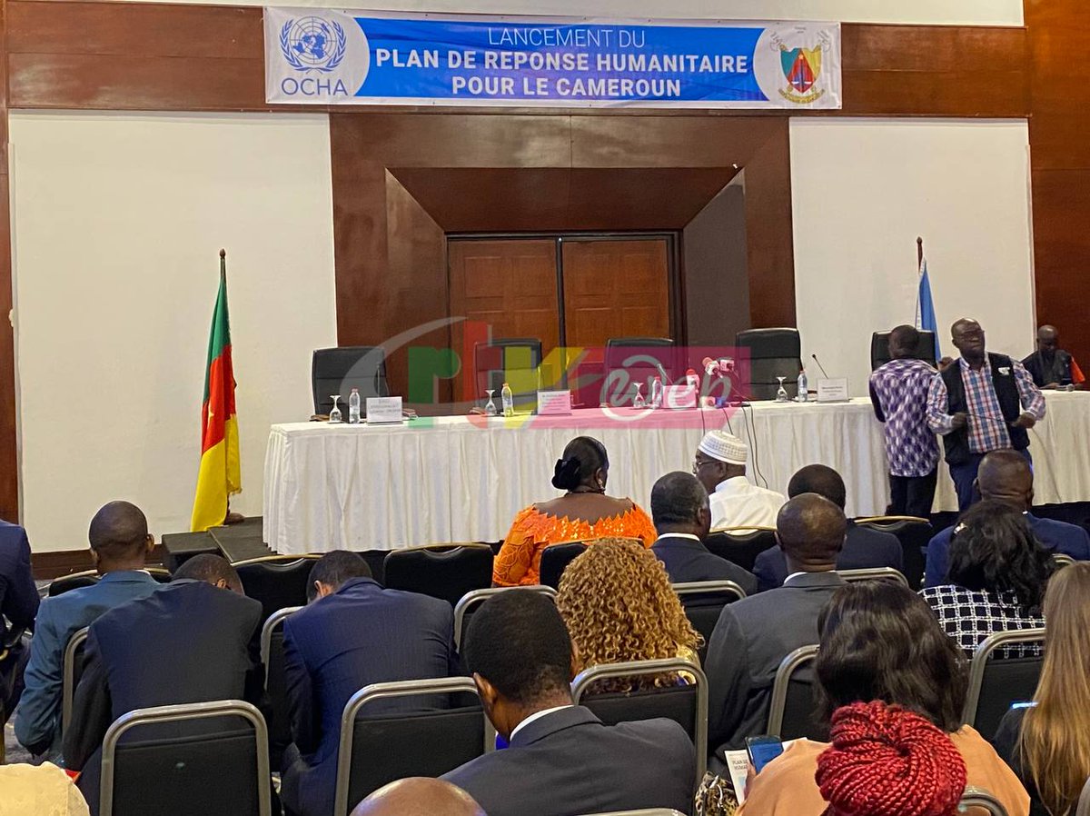 Lancement du Plan de réponse humanitaire 2024 pour le Cameroun ce 16 avril à #Yaounde. L’initiative vise à fournir une assistance vitale et des services de protection à 2,3 millions de personnes en situation de vulnérabilité.