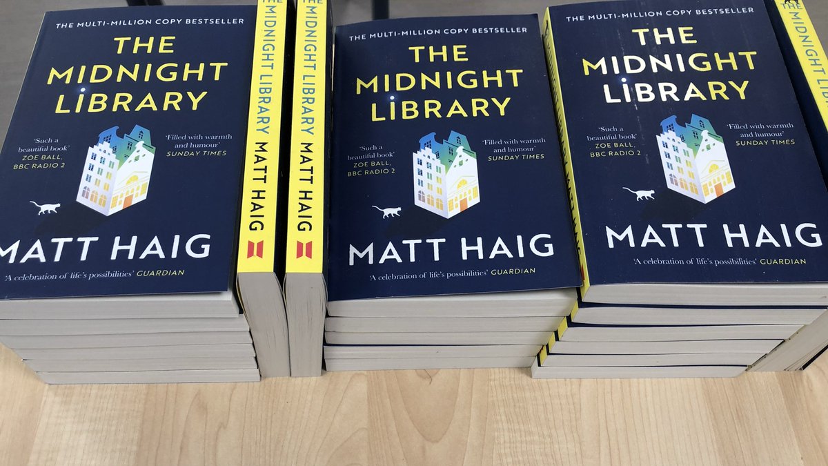 Thank you to @canongatebooks for donating these beauties by @matthaig1 for our exciting literacy family engagement event on Friday 26 April. #thankyou