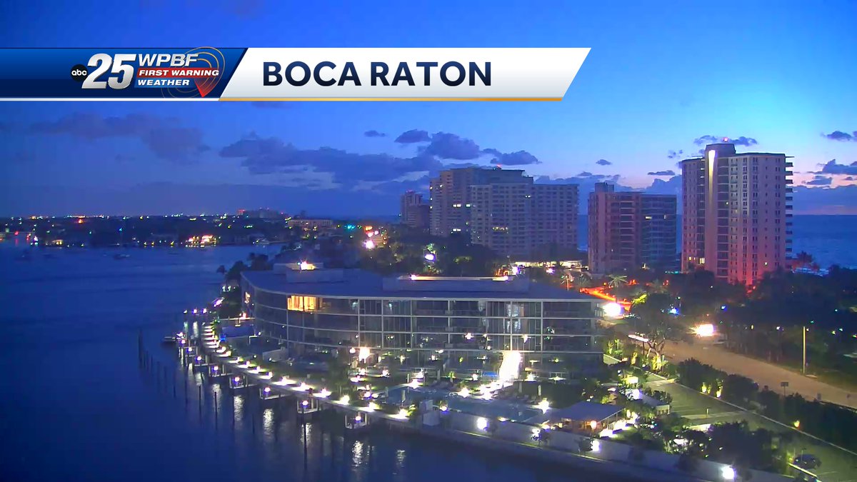 Good morning Boca Raton! WPBF.COM/WEATHER