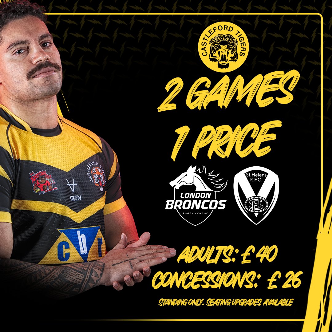 CTRLFC's tweet photo. ‼️ 2️⃣ games for 1️⃣ price!

🎟️ https://t.co/YsHjNGkzJN 

#COYF https://t.co/ftHzkQX4up