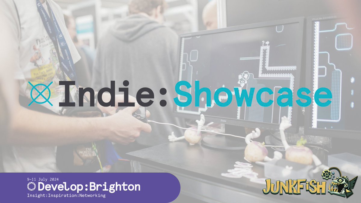 Submissions for the Indie Showcase are now OPEN! We're delighted to announce that this year's showcase will be sponsored by @TeamJunkfish. The deadline for entries is the 10th of May. More details here: developconference.co m/whats-on/indie-showcase #DevelopConf