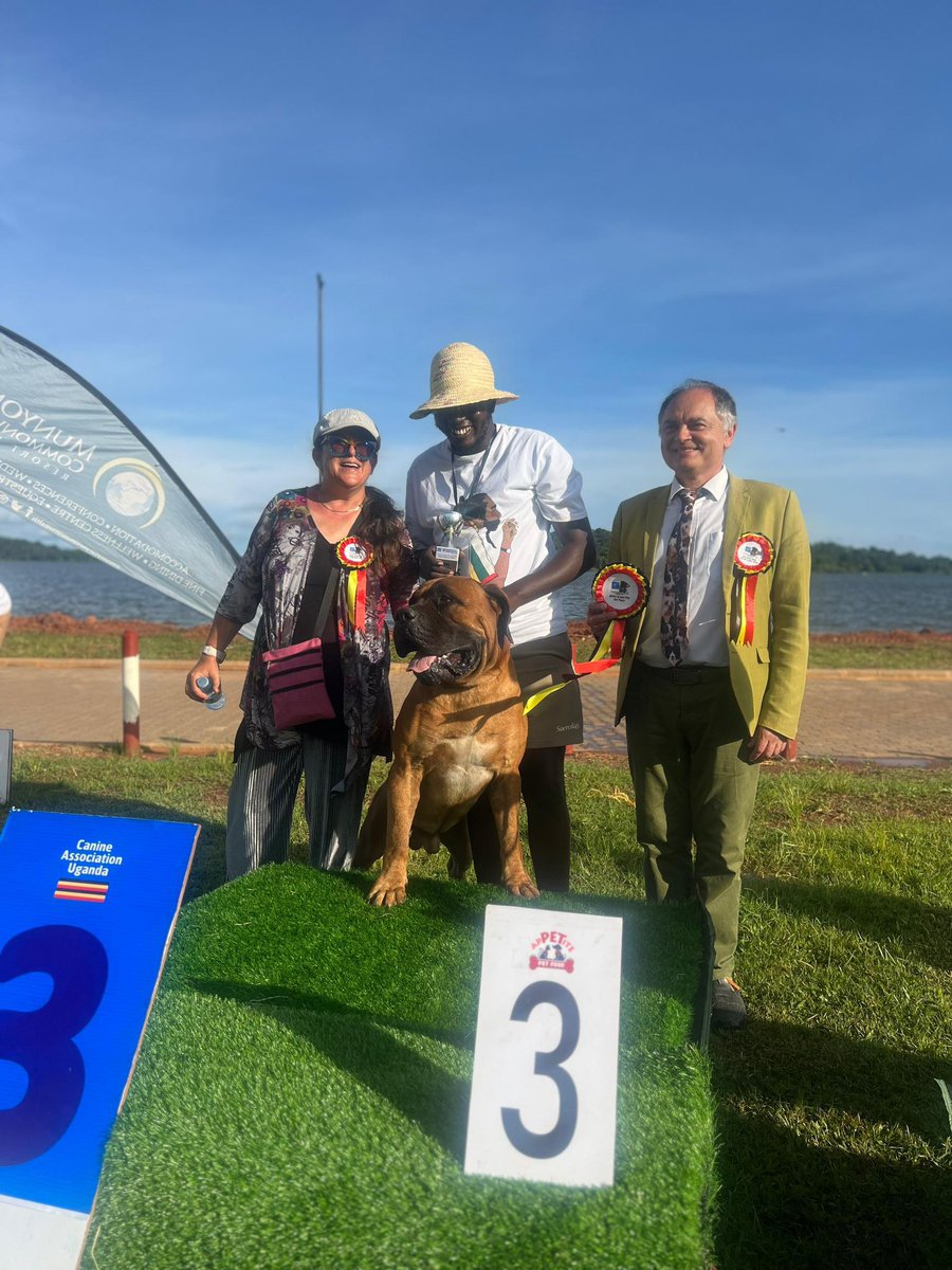 CanineAUganda's tweet photo. @amukastudfarm also represented northern Uganda. We are proud of how far you have come and you set the bar high πΎπΎπ₯³π₯³π.
Thank you for being part of our sponsors.πΎπ₯³π
π.
#dogshowweekend
#caupedigreedogs
#caudogs https://t.co/SJ1nwSTOPX