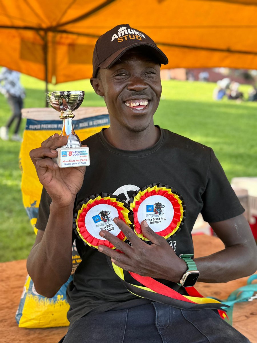 CanineAUganda's tweet photo. @amukastudfarm also represented northern Uganda. We are proud of how far you have come and you set the bar high πΎπΎπ₯³π₯³π.
Thank you for being part of our sponsors.πΎπ₯³π
π.
#dogshowweekend
#caupedigreedogs
#caudogs https://t.co/SJ1nwSTOPX