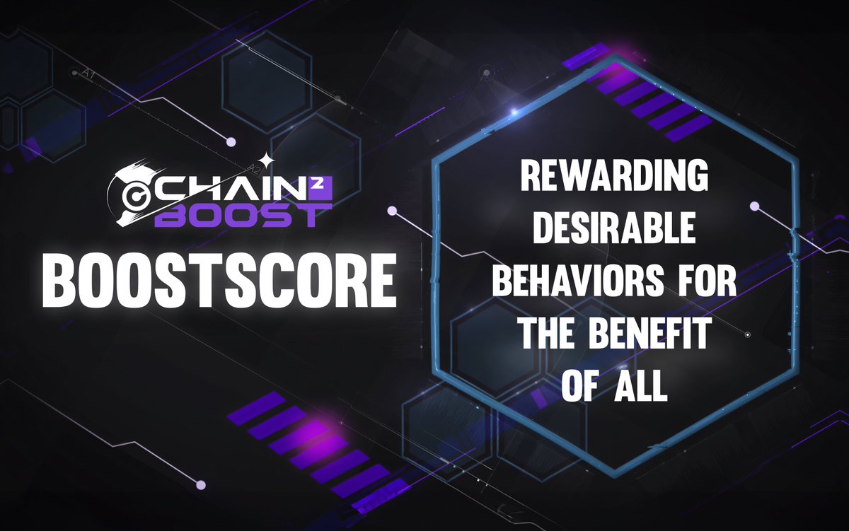 Our BoostScore is a unique way of deciding which users obtain allocation on Web3 projects we launch. It factors in: 🪙 CGG holdings 🪪 KYC status 💽 Total hashrate 🤝 Ecosystem participation Rewarding desirable behaviors for the benefit of all.