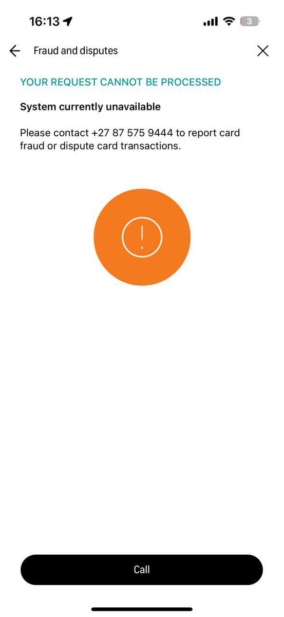 Obadiretse's tweet photo. @FNBSA what on earth is happening with your banking system. There were fraudulent transactions that occurred in my account a few days ago. I reported the incident almost immediately. The app did not allow for me to report, then I resorted to call the department.

#sizwe 
#musa https://t.co/oib2YAtiEz