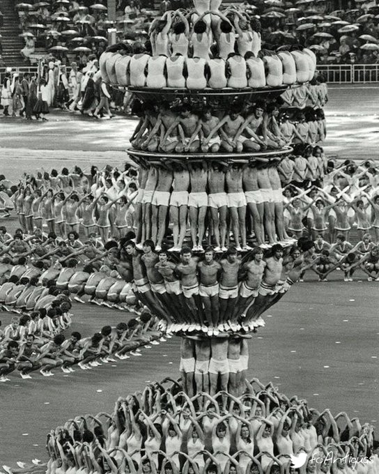 ceremonia de apertura de los JJOO de Moscu 1980