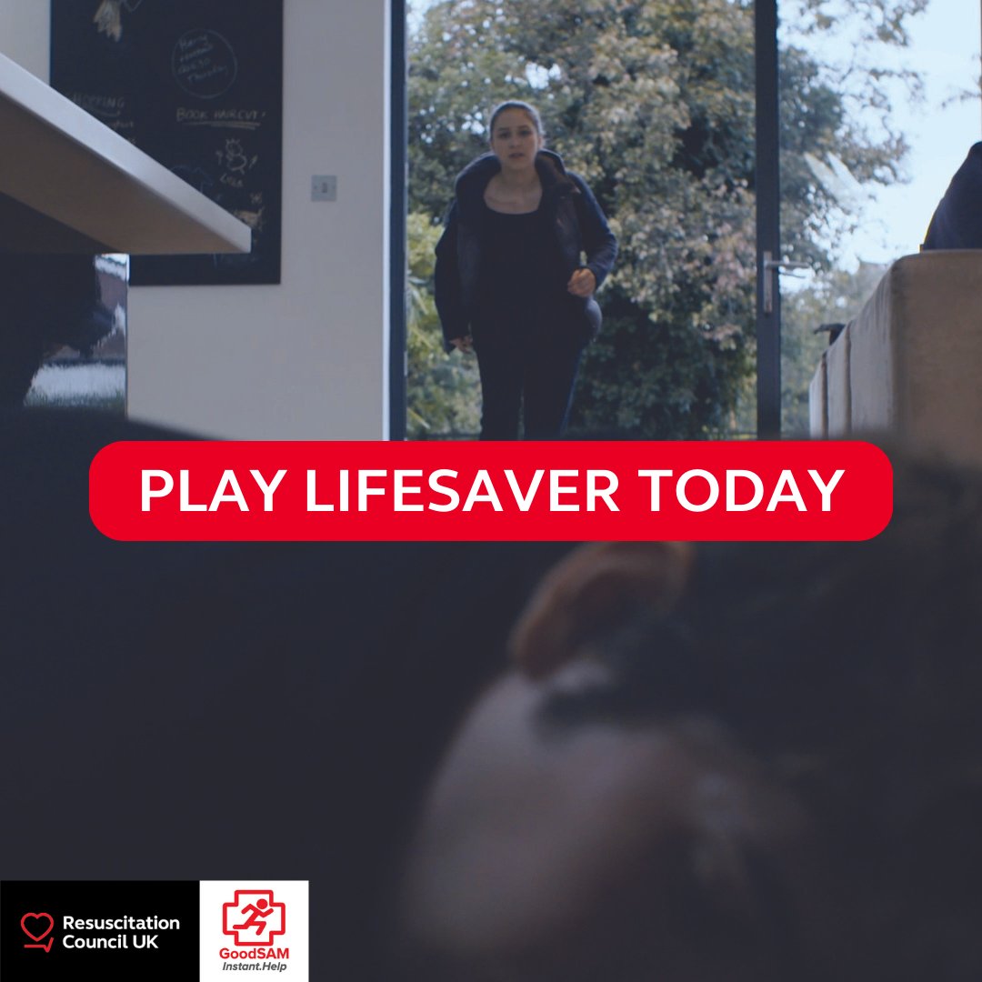 As 80% of out-of-hospital cardiac arrests happen at home, knowing vital CPR skills can save lives in your community. After completing our Lifesaver scenarios, you can register as a @GoodSamApp volunteer cardiac responder. Learn more today: lifesaver.org.uk