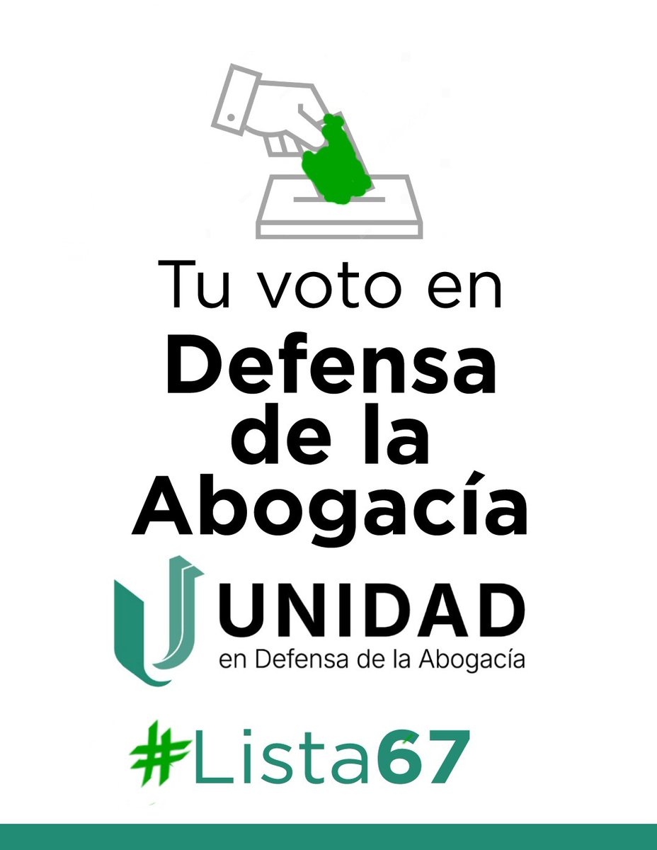 SilBia05's tweet photo. #BuenosDias a taconear la vida 🎬
📌 #HOY la abogacía vota en las #Elecciones2024 del #CPACF
🗳 #16Abril de 8 a 18hs
Votamos #Lista67 #Unidad #La67 #UnidadEnDefensaDeLaAbogacía
#YoVotoLa67 https://t.co/81Z94ZV1PR