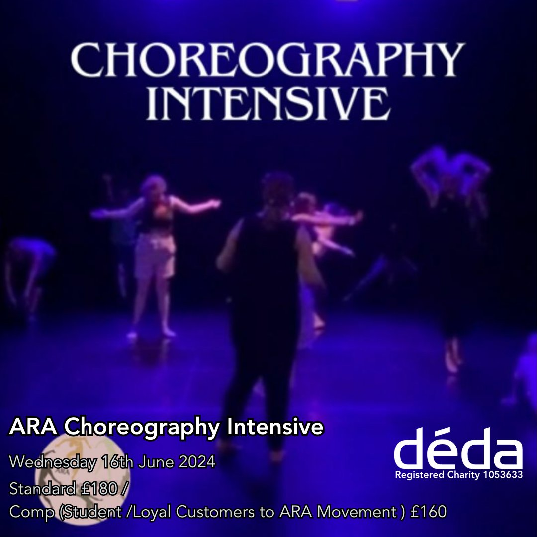 Unleash your creativity in our intensive course! 💃 Explore choreographic techniques & improvisation over three immersive studio days. Showcase your work on the final day as a curtain-raiser for a Déda show🚀 Email to book: anaraquelazevedo.dance@gmail.com #DanceIntensive