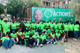 Fact! Action SA are DA's drum majorettes led by the capable bandleader Herman Mashaba.