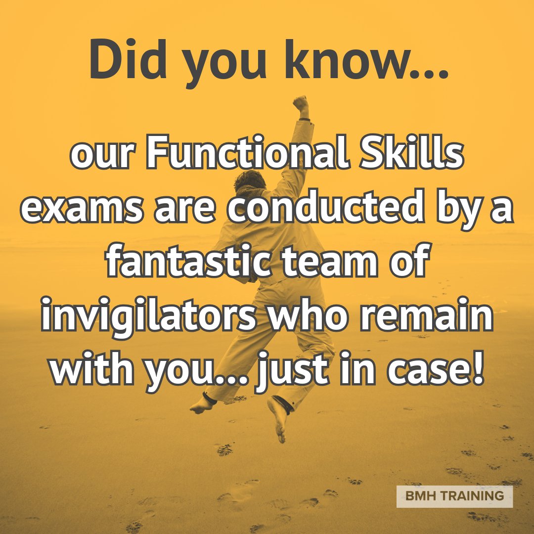 bmhtraining's tweet photo. Our diligent team of invigilators will be by your side throughout your exam, providing unwavering support from start to finish. 

#functionalskills #functionalskillsmaths #level2maths ##level2english #functionalskillsenglish https://t.co/OrGSbNHEts