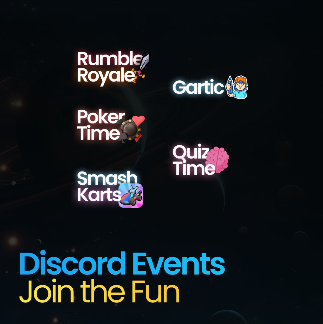 mallconomy's tweet photo. Next week, we're bringing back our epic Discord community games! Get ready for some casual fun and friendly competition. Blip. 🎮 https://t.co/gIFsLmolel