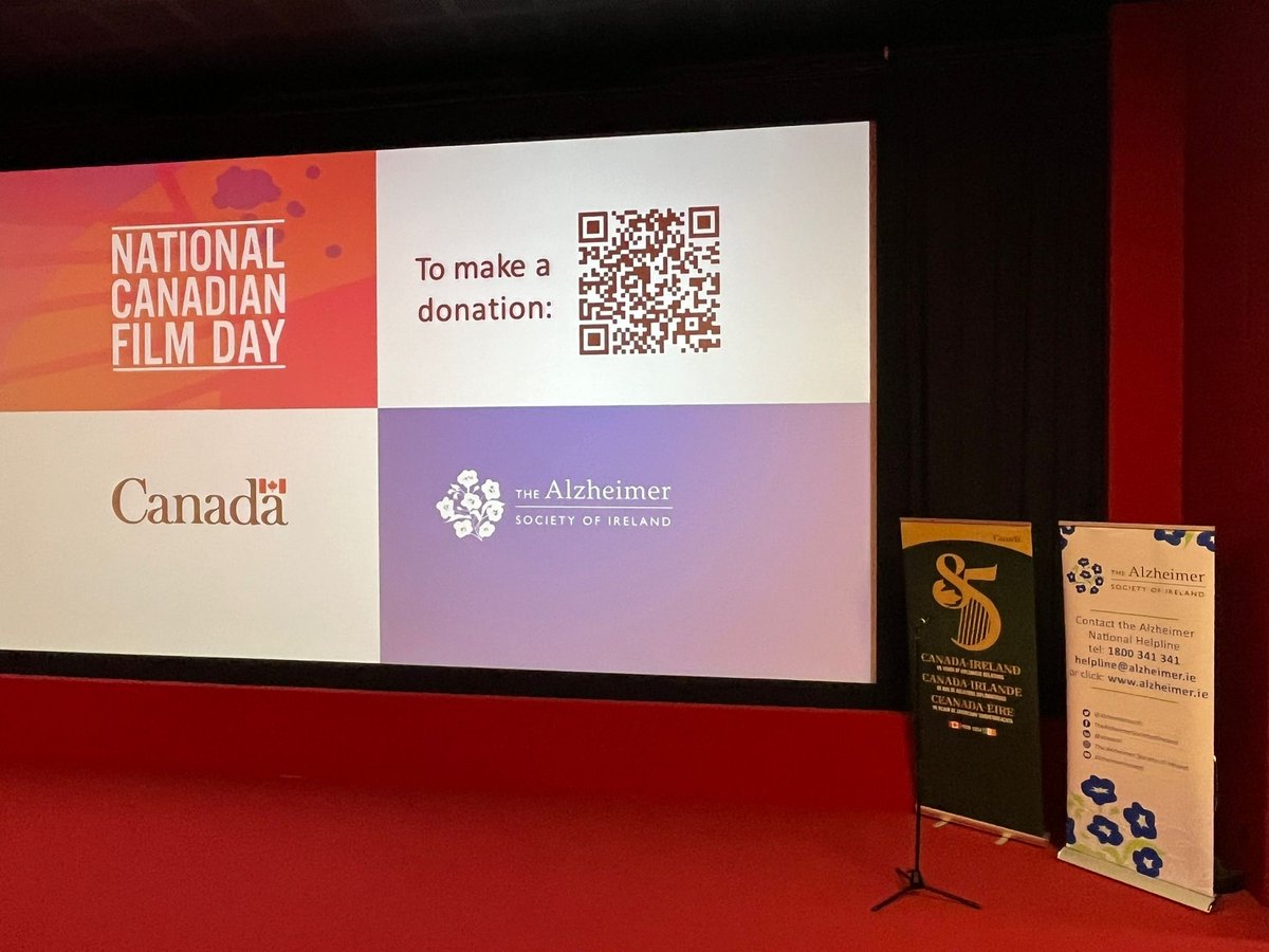 Quelle belle soirée hier au @LightHouseD7 lors de la projection spéciale du film 'Tu te souviendras de moi', en partenariat avec @alzheimersocirl 📽️ et à l'occasion du #JourCinéCan - merci à tous ceux qui sont venus soutenir la cause et voir un beau film #canadien !