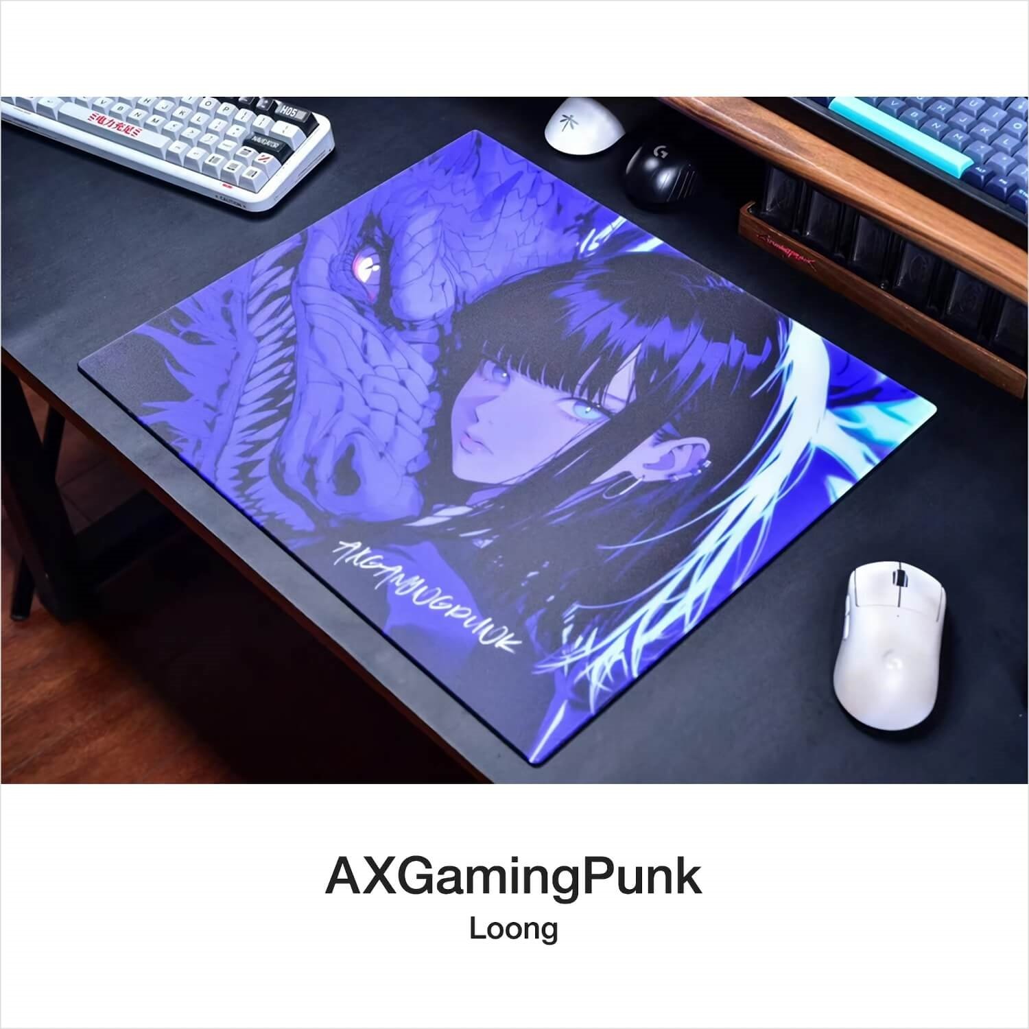 AXGamingPunk Tai ji V2 loong SOFT Lサイズ｜スマホ・タブレット 