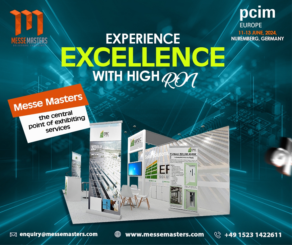 PCIM is a global exhibition of power electronics that will soon take place in Nuremberg, Germany. So, if you belong to the same industry and want to excel at this show, connect with us at messemasters.com
 
#PCIM #PCIM2024 #PCIMexpo #exhibition #exhibitiondesign
