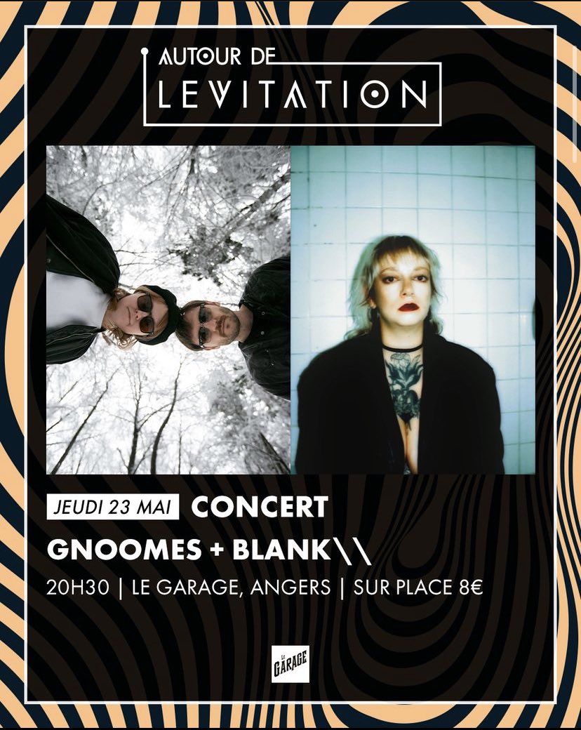 Excited to announce that we'll be performing at the pre-party for the renowned @levitationfr AUTOUR DE LEVITATION in Angers! Catch us at Le Garage on May 23. ⚡️ À bientôt!