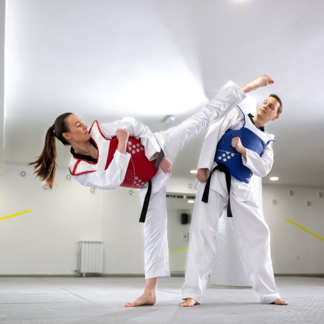 Essential Equipment for Taekwondo Training: Your Guide to Safety and Performance bit.ly/3W3eWkz #gymflooring #socialmedia