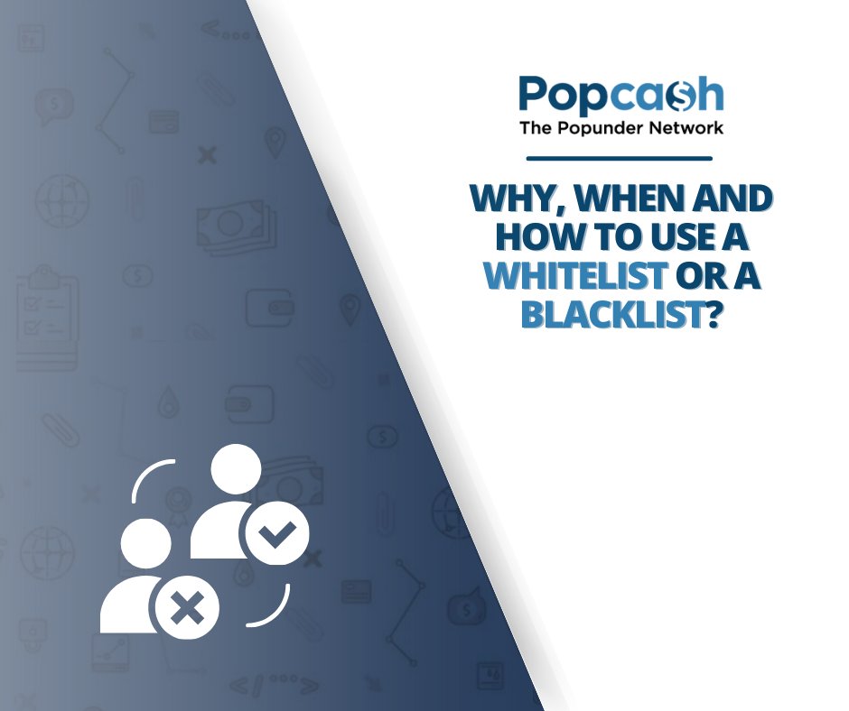 Harness the power of whitelist and blacklist targeting to reach the RIGHT audience. 👇
medium.com/popcash/why-wh…

#AdCampaign #Popunders #CPM #AffiliateMarketing #AdTargeting