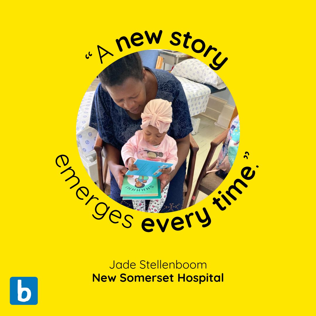 @bookdash books are being used in paediatric wards and clinics across South Africa to assist with early childhood development. Jade Stellenboom, physiotherapist, reflected on the creativity that is encouraged and bonding relationships that reading fosters. #everychild100books