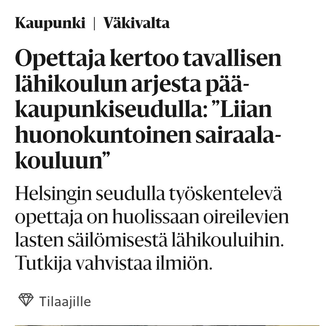 @liandersson'in sosialismi ja inkluusio käytännössä.