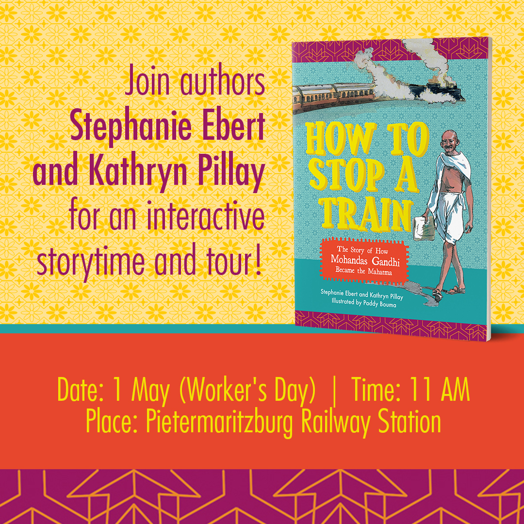 Calling all bookworms in Petermaritzburg! 

Join authors Stephanie Ebert and Kathryn Pillay for a special dramatic reading, interactive activity and short tour at the Pietermaritzburg Rail Station to celebrate the publication of #HowToStopATrain. 

#pmbevents #kznbookevents