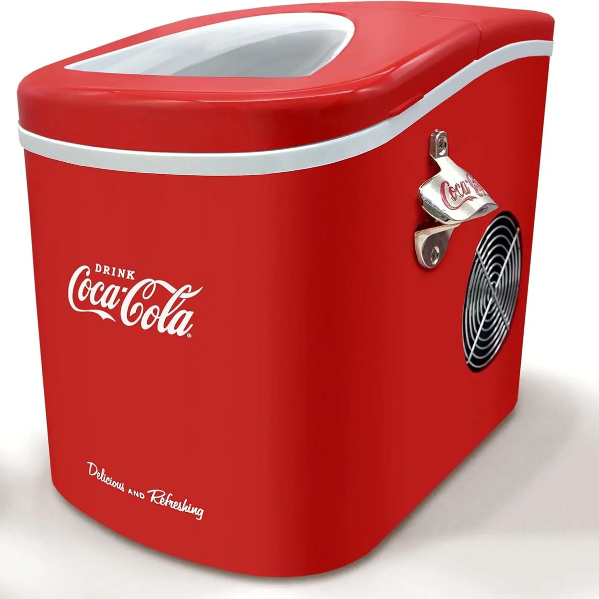 paramihijostore's tweet photo. Máquina de cubitos de hielo Coca-Cola

Tiene capacidad para 2 litros de agua y se pueden ajustar a elegir pequeños o grandes cubitos de hielo en la barra de control. 

😁👉 https://t.co/ep8GCIoqKE

#paraMIHIJO #Hielo #CocaCola #Calidad #Regalo #Compras #España https://t.co/kgxGqkweB0