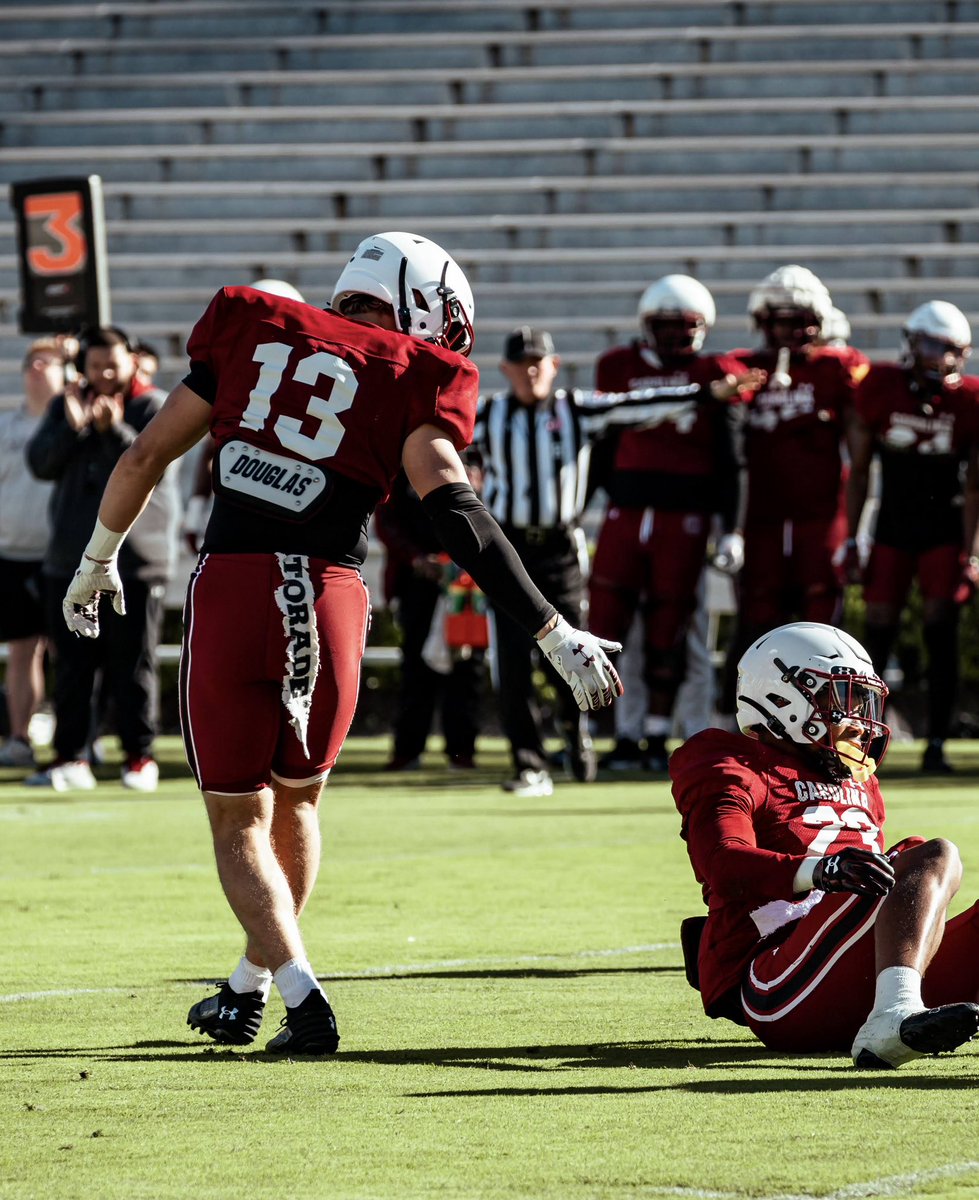 @david_bucey is doing well up in South Carolina. Shane Beamer himself even called me and told me!. David just finished playing in the GHSA AAA state championship last semester for @SCPSAthletics and now he is making tackles in Williams-Brice Stadium this semester.