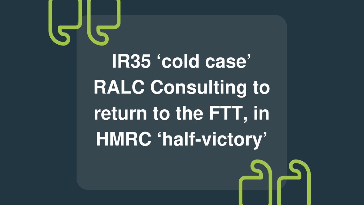 An IT consultant who won on IR35 back in 2019 is told the judge got it wrong, meaning an HMRC bill of £240,000 is still ‘hanging over’ him. Read here: buff.ly/49xKwtS @sebmaley, @CWCWCWC1, and @seeleyharris comment. #ir35 #itcontractor #hmrc