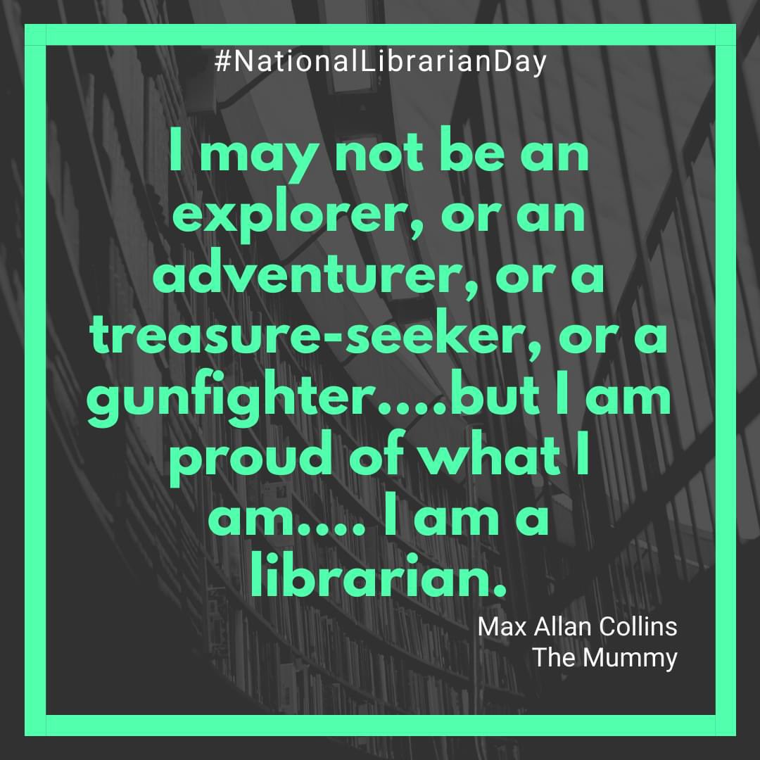 It’s #NationalLibrarianDay so we will say it loud (but not too loud 🤫) and proud…. “I am a librarian!” 😊 Who is your favourite librarian, fictional or otherwise? Personally, we have a soft spot for Barbara Gordon 🦇👧