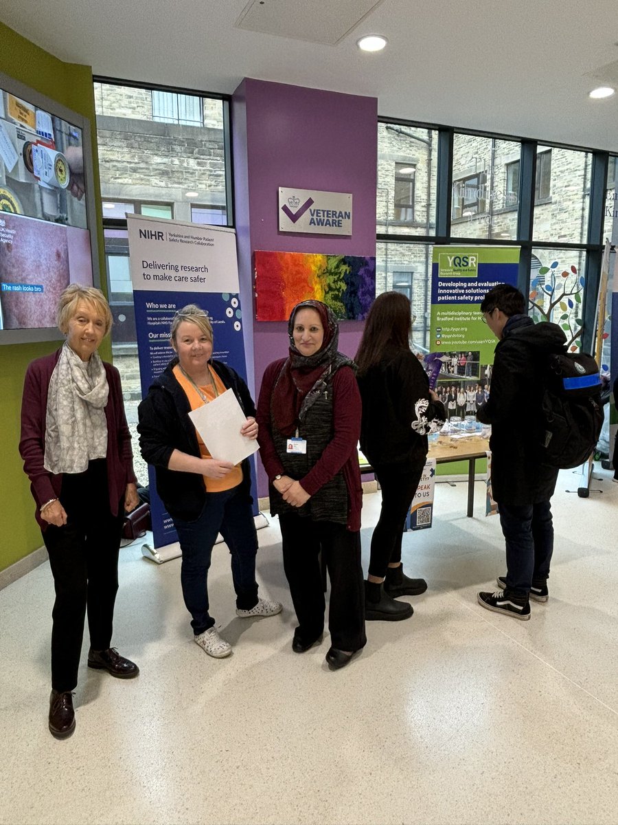 Daisy Halligan (@halligandaisy) on Twitter photo The de-cluttering theme have set up a stall today on the BIHR concourse to talk all things de-implementation! Come and say hello 👋 <a href="/YHPSRC/">NIHR Yorkshire and Humber PSRC</a> <a href="/HartleyHL/">Hannah Hartley, PhD</a> <a href="/LawtonRebecca/">Rebecca Lawton</a> <a href="/Hana_Shamsan/">Hana Shamsan</a> The de-cluttering theme have set up a stall today on the BIHR concourse to talk all things de-implementation! Come and say hello 👋 <a href="/YHPSRC/">NIHR Yorkshire and Humber PSRC</a> <a href="/HartleyHL/">Hannah Hartley, PhD</a> <a href="/LawtonRebecca/">Rebecca Lawton</a> <a href="/Hana_Shamsan/">Hana Shamsan</a>