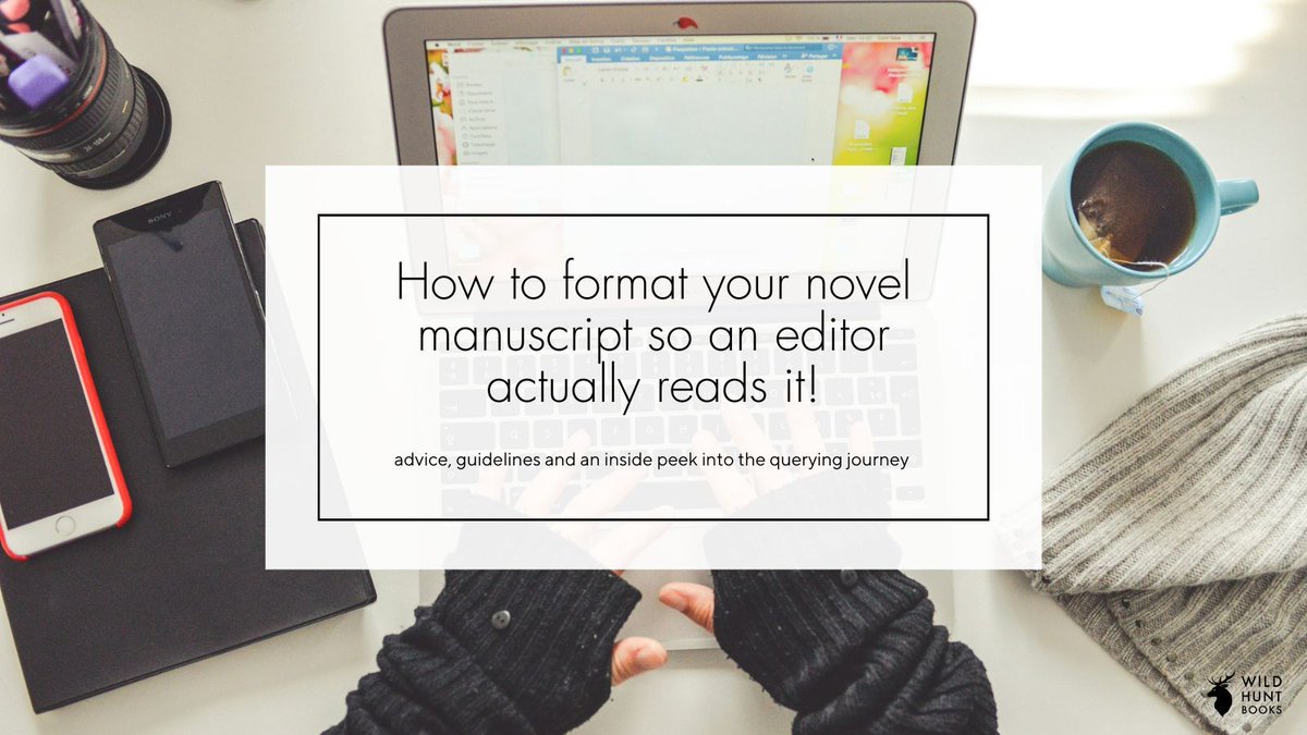 We still get loads of manuscripts that aren't formatted very well. Why make your book unreadable after all the hard work and passion you've put into it? How to format your novel manuscript so an editor actually reads it! wildhuntbooks.co.uk/blog/how-to-fo… #writingcommunity #writingtips