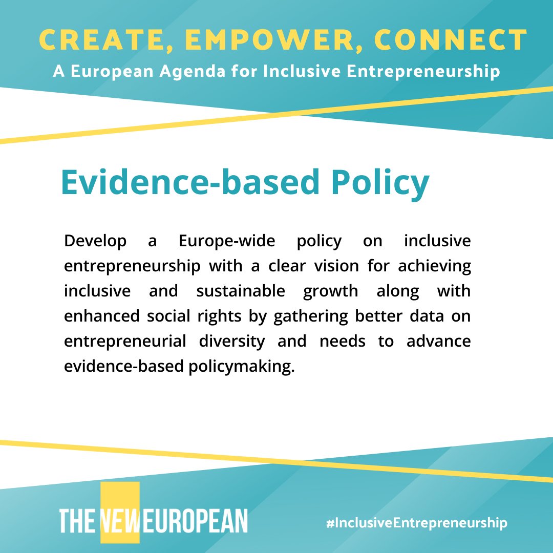 To build an inclusive entrepreneurial ecosystem, we need the best data. 📊| Data guides targeted support, highlights barriers for underrepresented groups, and improves policy. Stay tuned for our next podcast episode released tomorrow on #TheMissingEntrepreneurs report 👀