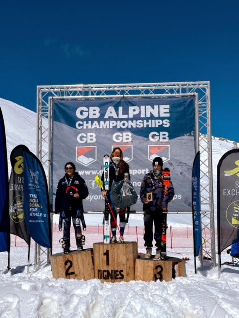 Many congratulations to Brooke B, British U16 slalom champion for the second year running. Great to have her back @GlenalmondColl #skiing