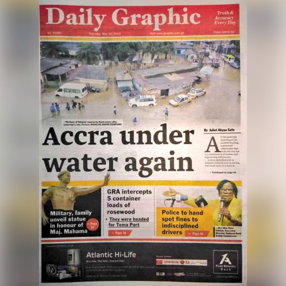ghanamunsemsem_'s tweet photo. first photo 1968, second 2000s, this year, you watch, Accra will flood again because nothing has been done about this situation. https://t.co/hArFBrz6Rf