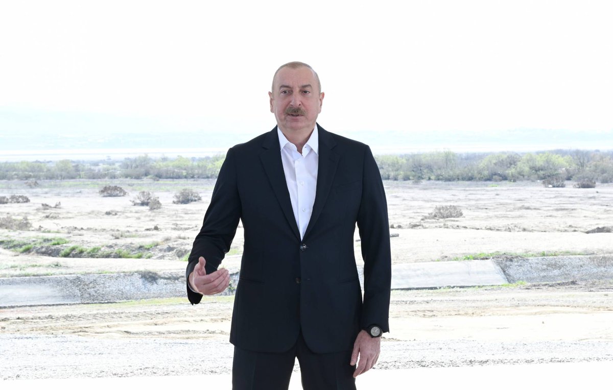 📍 ' #Azerbaijan is a strong state, a state that relies on its own strength and capabilities,' #President Aliyev says at groundbreaking ceremony for Shirvan Canal reconstruction. caliber.az/en/post/234080/

#CaliberAz #news #politics #Karabakh #Zangezur #KarabakhisAzerbaijan #water…