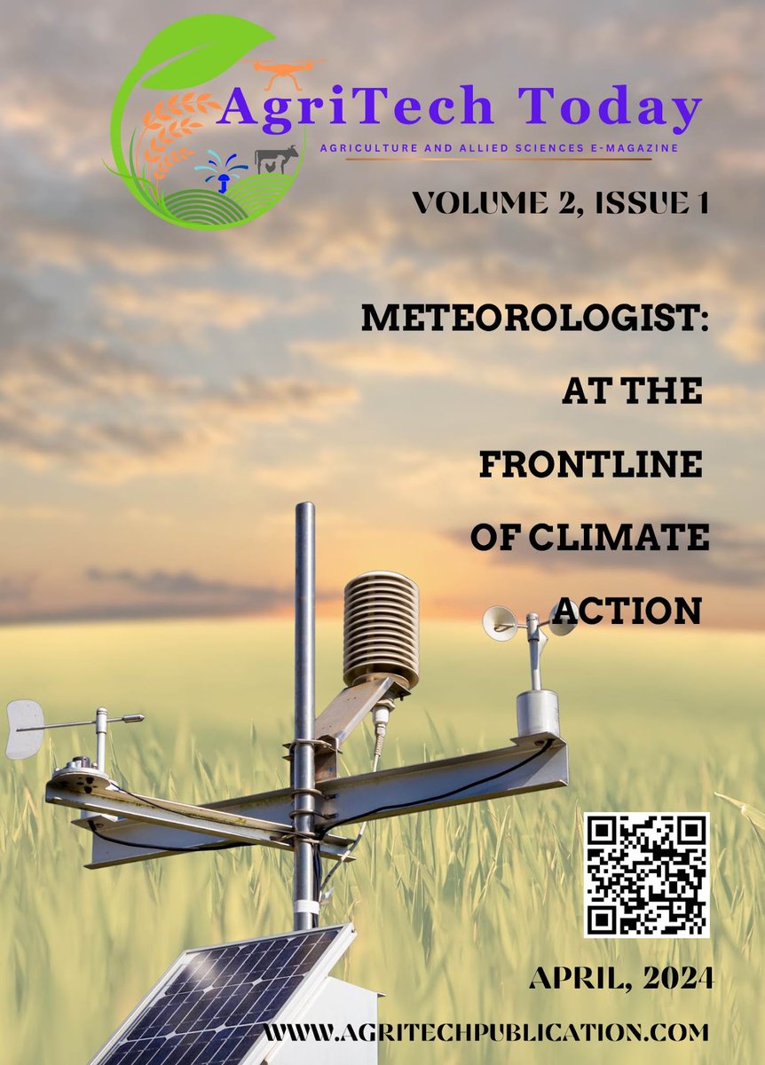 kvksagroli's tweet image. Article published in the AgriTech Today Magazine publication. #ArticleWriting #Agriculture #farming #farm #KrishiVigyanKendra #Subsoiling