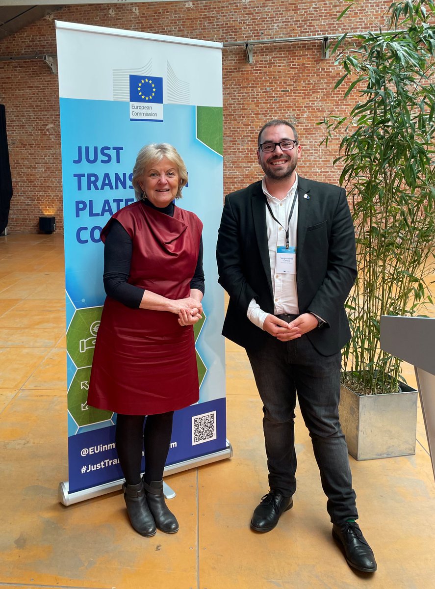 Egun on, buenos días ⛈️
Hoy me encuentro en Bruselas atendiendo la conferencia sobre la Plataforma de Transición Justa #JustTransitionPlatform 
Clave el mensaje comisaria @ElisaFerreiraEC @EUinmyRegion sobre importancia fondos de cohesión y la #CohesionAlliance #NavarreInEurope🇪🇺