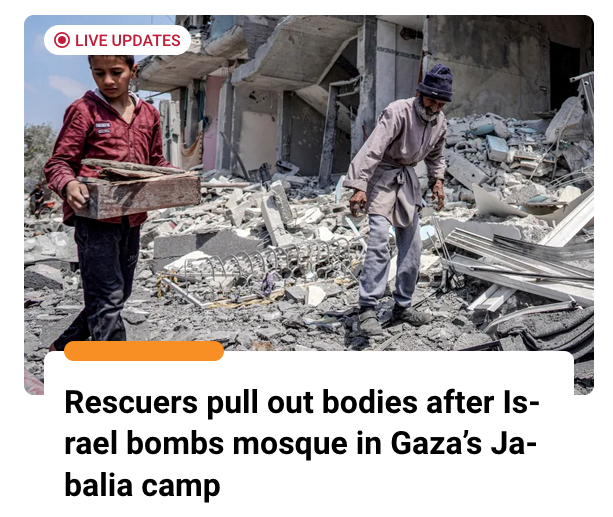 And this just a day after a mass grave with buried patients killed by the Israelis was unearthed at Al Shifa Hospital. We know who the real terrorists are - and the hypocritical Western leaders are too spineless to call them out. Western credibility is shredded. #Gaza_Genocide