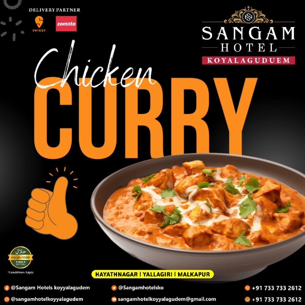 Chicken Curry!! @sangamhotelsko

#chickencurry #chicken #foodie #indianfood #foodporn #food #curry #foodphotography #chickenrecipes #foodblogger #instafood #foodstagram #homemade #foodlover #yummy #chickenwings #foodiesofinstagram #delicious #dinner #chickenbiryani