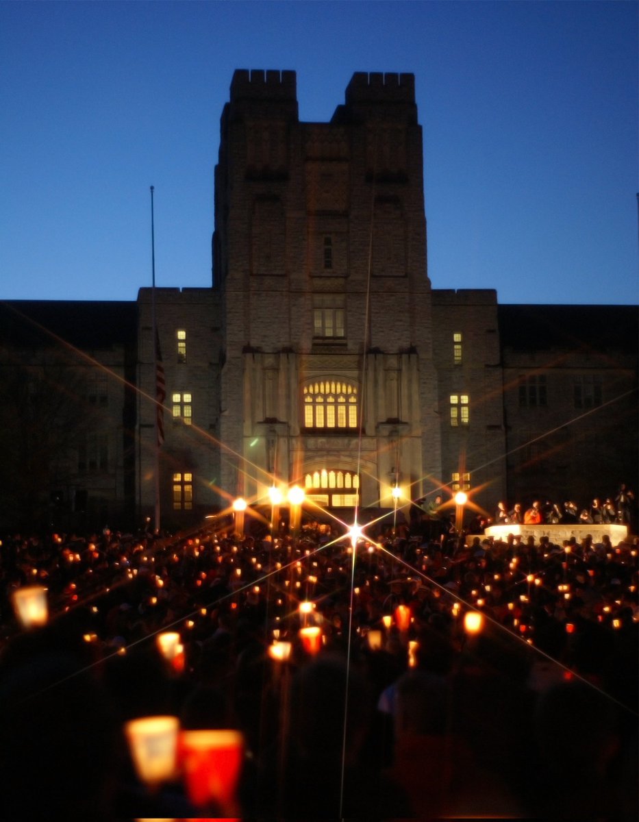 4.16.2007 #neVerforgeT Today we are all Hokies.