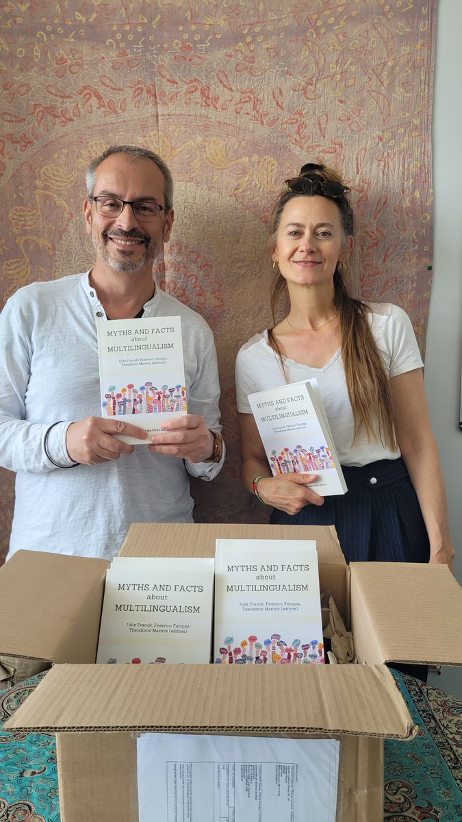 Our book 'Myths and facts about Multilingualism' from the @MultiMind_ITN is out!